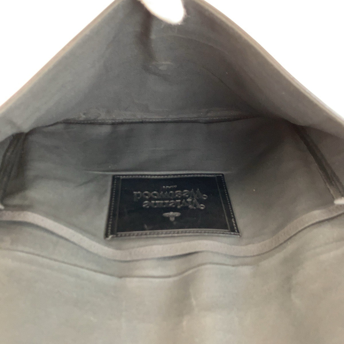 25747
Vivienne Westwood ヴィヴィアンウエストウッド ブラック 黒 シルバー金具 レザー クラッチバッグ セカンドバッグ 男女兼用 メンズ ABP21