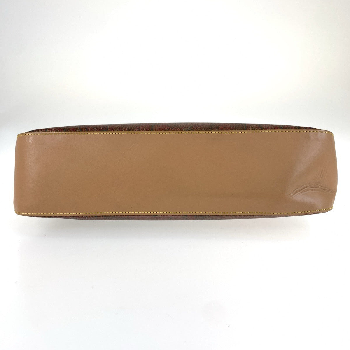25750
ETRO エトロ ペイズリー柄 ブラウン ゴールド金具 PVC 1457-9906 ハンドバッグ トートバッグ レディース ABP21