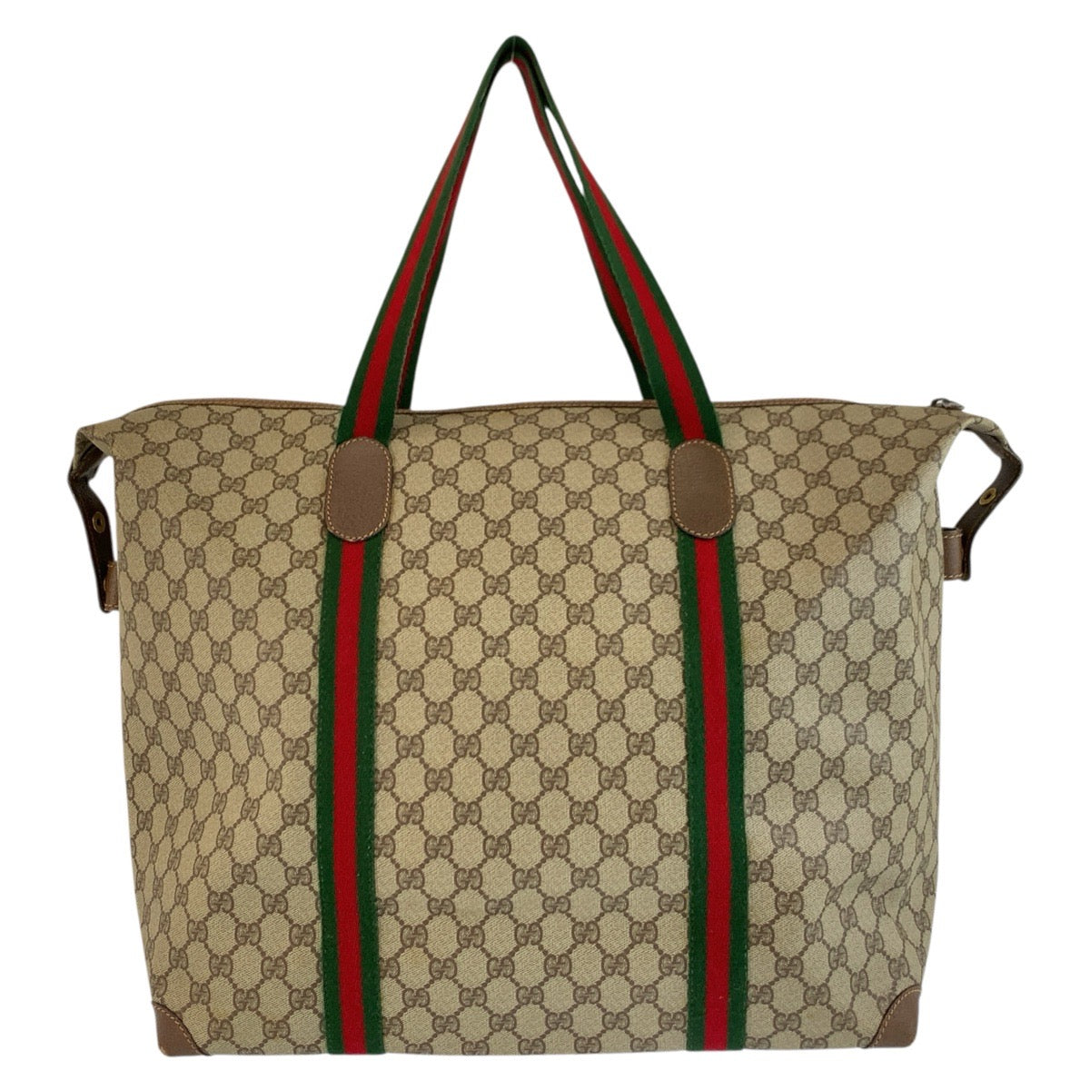 25752
GUCCI グッチ ヴィンテージ シェリーライン ベージュ GGスプリームキャンバス 012 39 6211 ボストンバッグ トートバッグ レディース ABP42