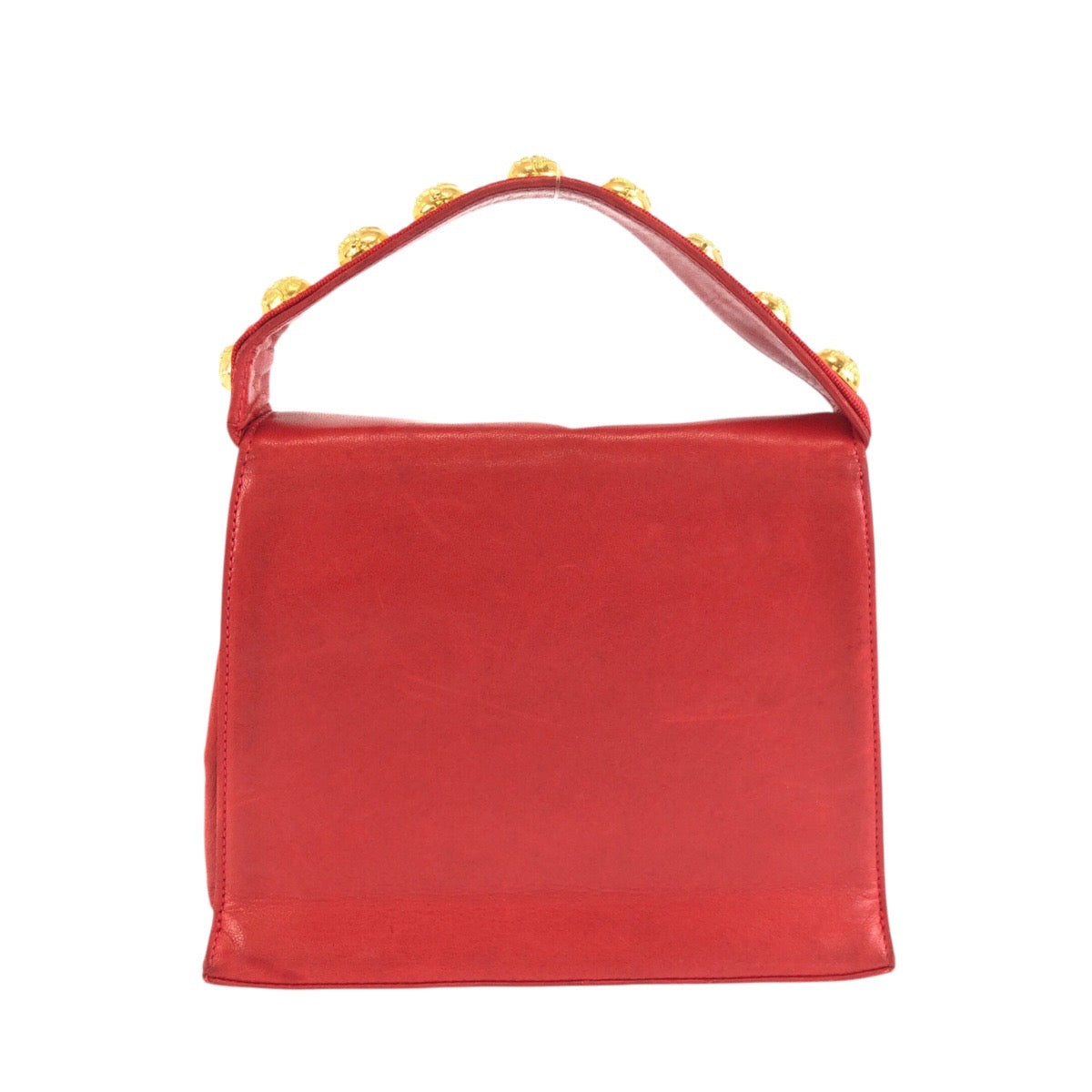 25755
Salvatore Ferragamo サルヴァトーレフェラガモ ヴィンテージ レッド ゴールド金具 ハンドバッグ ショルダーバッグ 2WAY レディース AB21