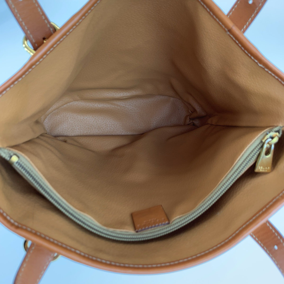 25761
CELINE セリーヌ マカダム ブラウン ゴールド金具 PVC / レザー MC97/2 トートバッグ ショルダーバッグ レディース AB42