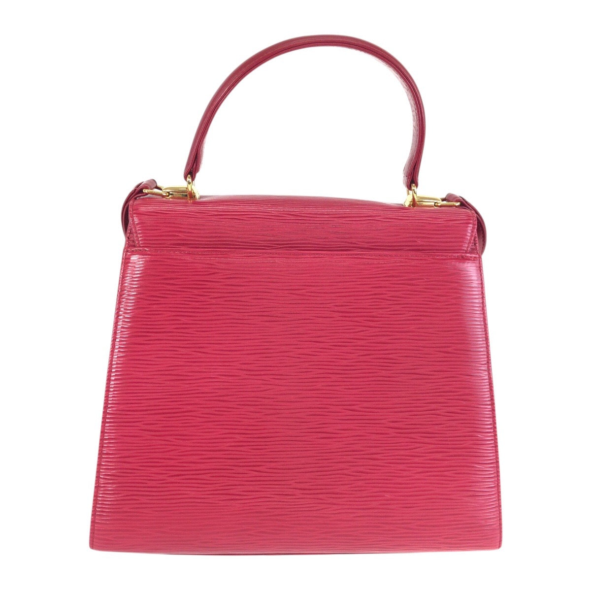 25767
Valentino Garavani ヴァレンティノ ガラヴァーニ ヴィンテージ レッド ゴールド金具 レザー ハンドバッグ ショルダーバッグ 2WAY レディース A42