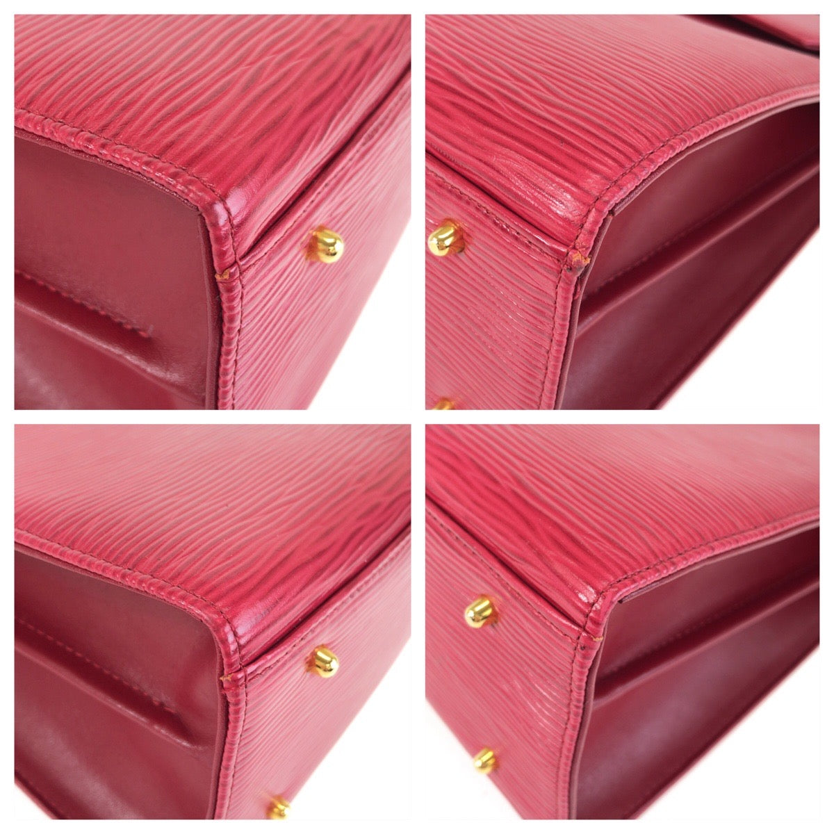 25767
Valentino Garavani ヴァレンティノ ガラヴァーニ ヴィンテージ レッド ゴールド金具 レザー ハンドバッグ ショルダーバッグ 2WAY レディース A42
