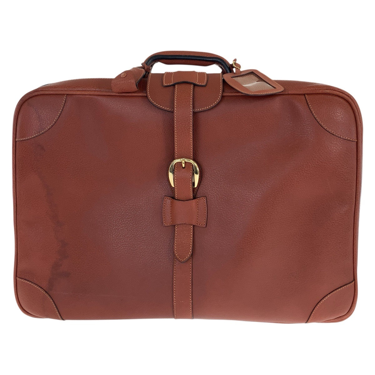 25774
GUCCI グッチ ヴィンテージ オールドグッチ ブラウン ゴールド金具 レザー 010 123 0204 55 スーツケース ブリーフケース ボストンバッグ レディース AB49