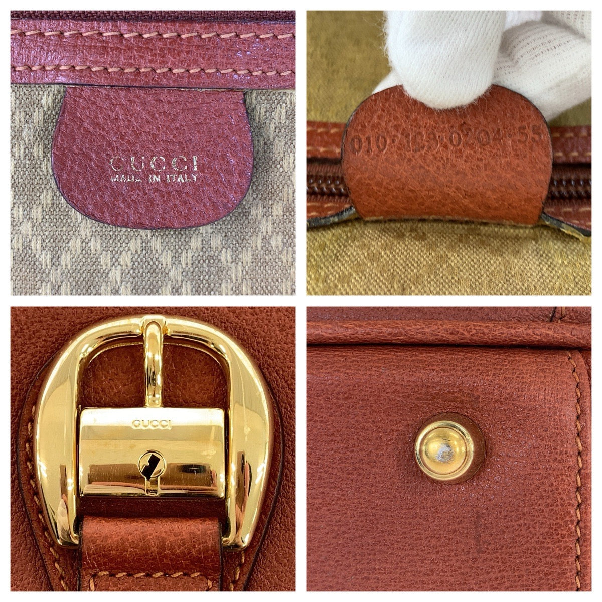 25774
GUCCI グッチ ヴィンテージ オールドグッチ ブラウン ゴールド金具 レザー 010 123 0204 55 スーツケース ブリーフケース ボストンバッグ レディース AB49