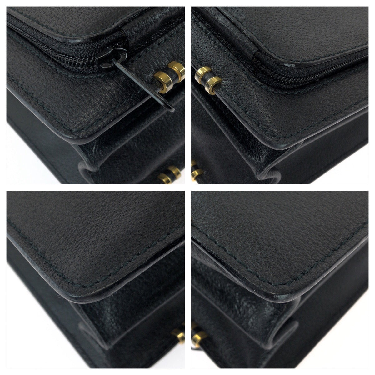 25775
GUCCI グッチ ヴィンテージ オールドグッチ プレステージ レザーアタッシュケース ブラック 黒 ゴールド金具 レザー 0151660501 ビジネスバッグ ドクターバッグ メンズ A49