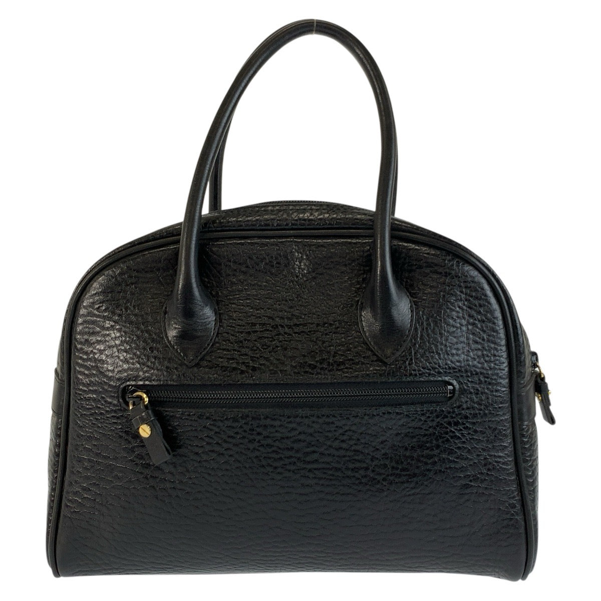 25780
NINA RICCI ニナリッチ ブラック 黒 レザー ハンドバッグ レディース AB3