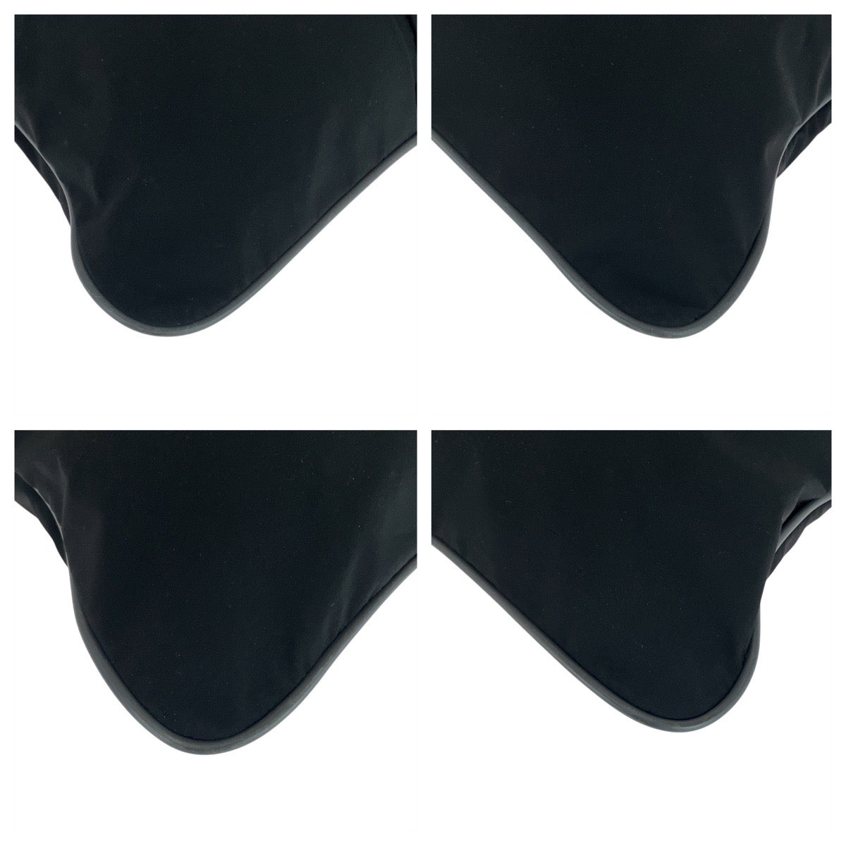 25866
PRADA SPORTS プラダスポーツ ブラック カーキ シルバー金具 ナイロン ショルダーバッグ ポシェット メンズ ABP30