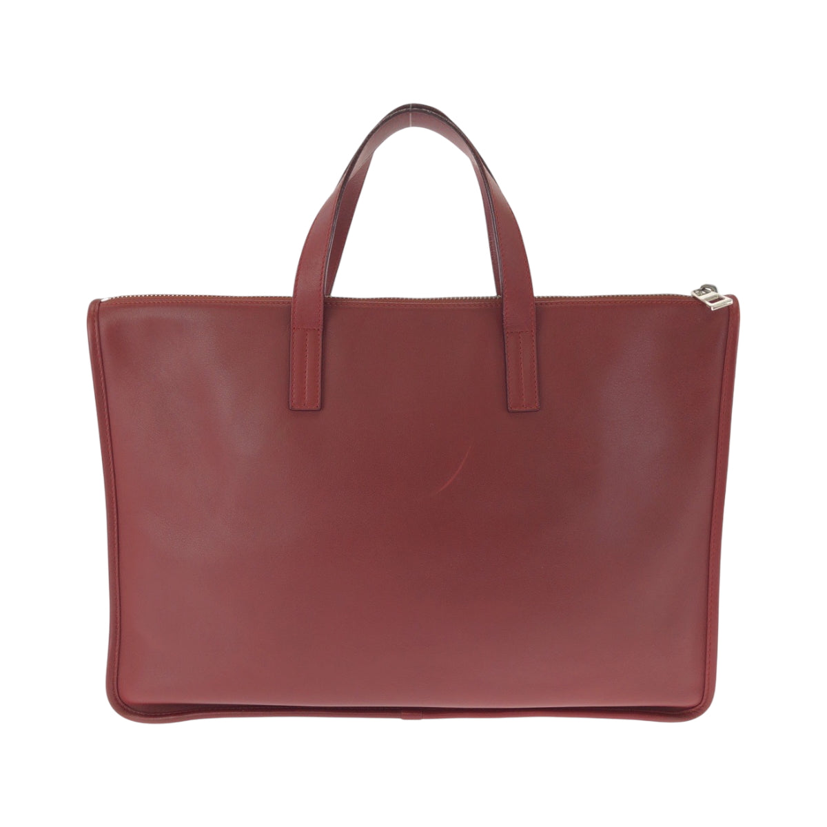 25868
LOEWE ロエベ アナグラム ニュートレド レッド シルバー金具 レザー ビジネスバッグ ブリーフケース メンズ ABP55