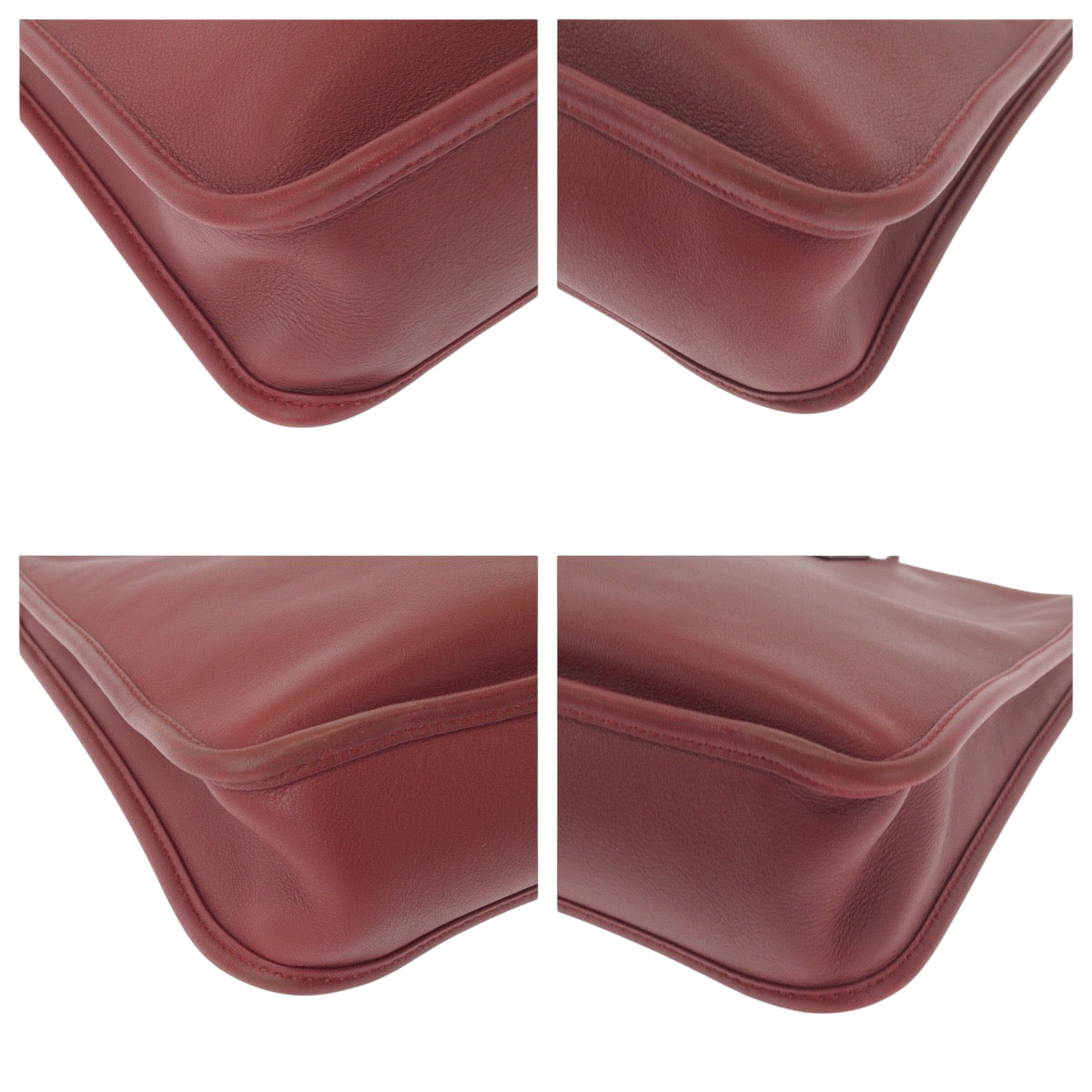 25868
LOEWE ロエベ アナグラム ニュートレド レッド シルバー金具 レザー ビジネスバッグ ブリーフケース メンズ ABP55