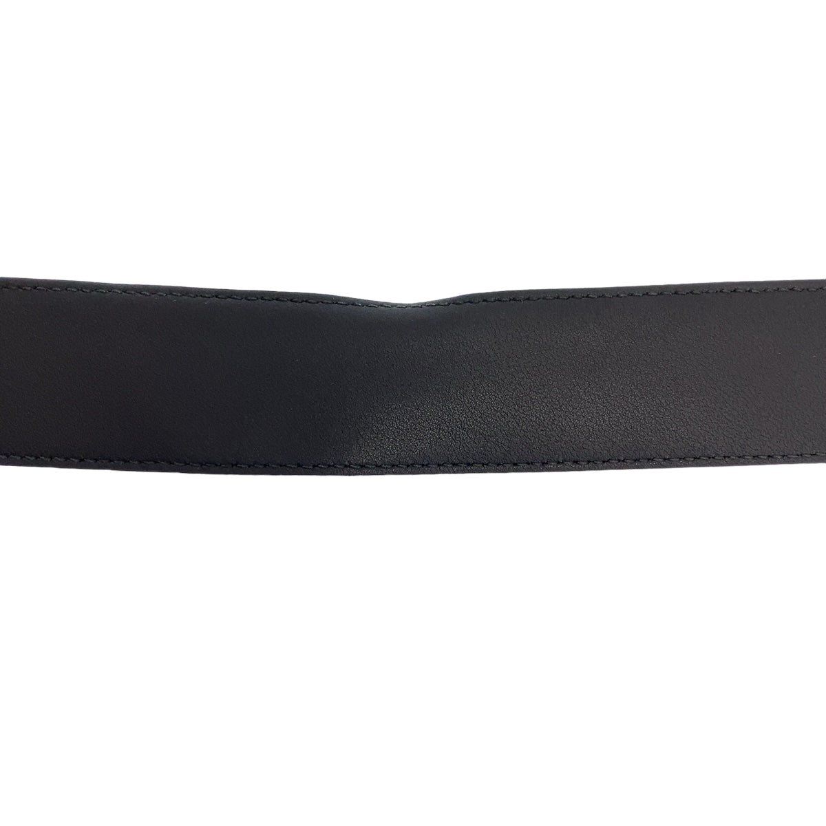 25871
GUCCI グッチ GGマーモント 85cm/34インチ ブラック 黒 シルバー金具 レザー 525040 ベルト バックル メンズ AB35