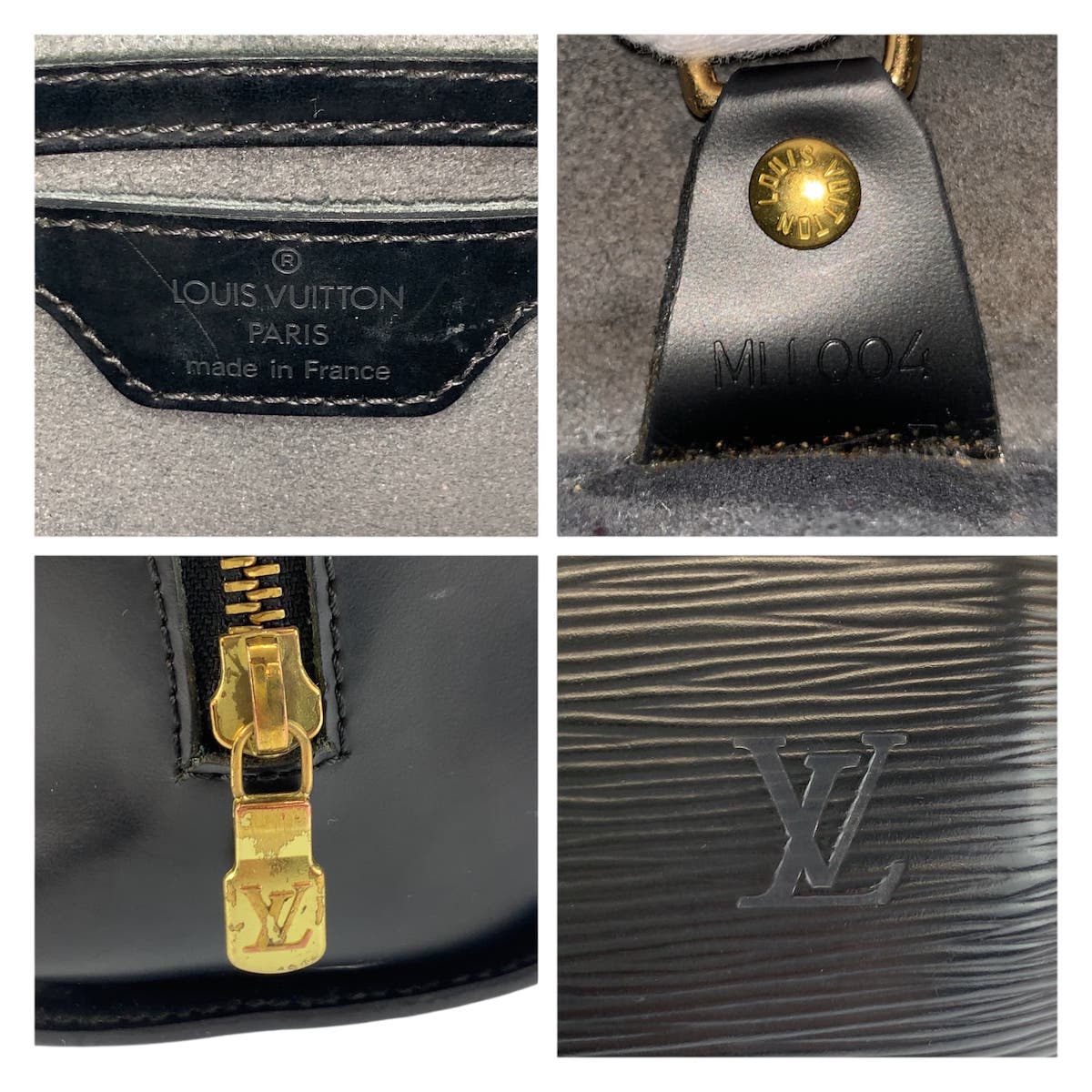 25872
LOUIS VUITTON ルイヴィトン エピ スフロ ブラック 黒 ゴールド金具 レザー M52222 ショルダーバッグ ハンドバッグ レディース AB42