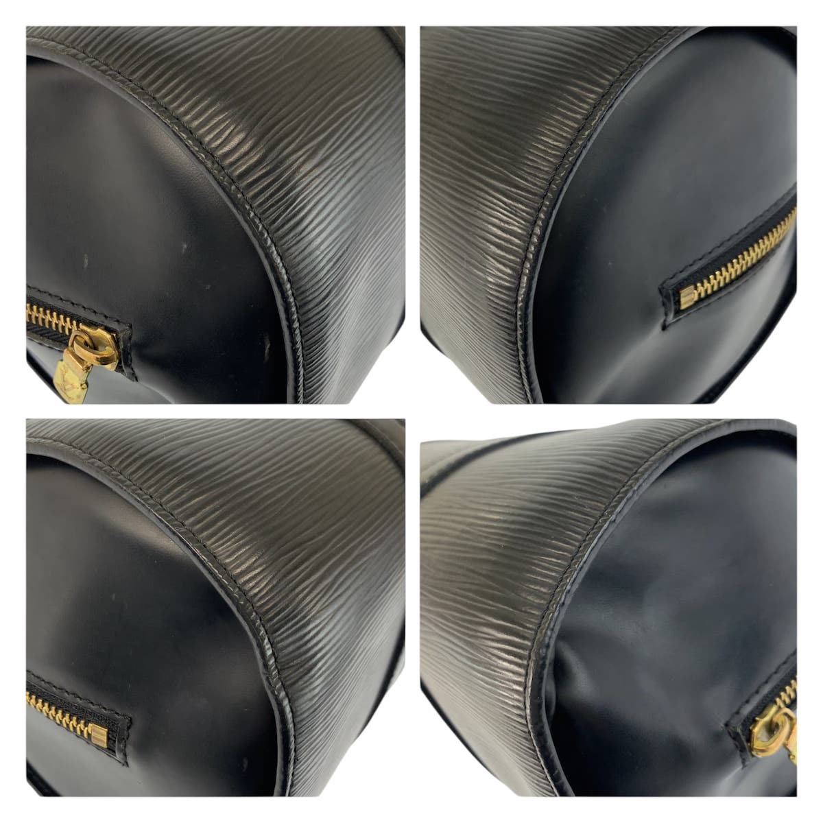 25872
LOUIS VUITTON ルイヴィトン エピ スフロ ブラック 黒 ゴールド金具 レザー M52222 ショルダーバッグ ハンドバッグ レディース AB42