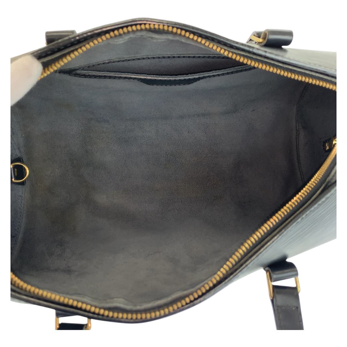 25872
LOUIS VUITTON ルイヴィトン エピ スフロ ブラック 黒 ゴールド金具 レザー M52222 ショルダーバッグ ハンドバッグ レディース AB42
