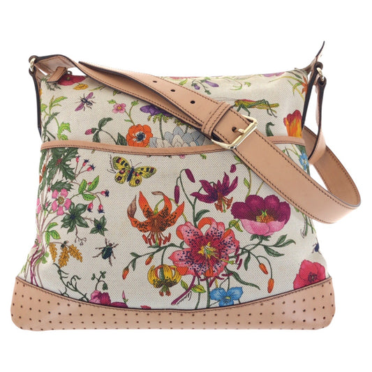 25874
GUCCI グッチ フローラ マルチカラー ゴールド金具 キャンバス / レザー 145857 ショルダーバッグ メッセンジャーバッグ レディース ABP36