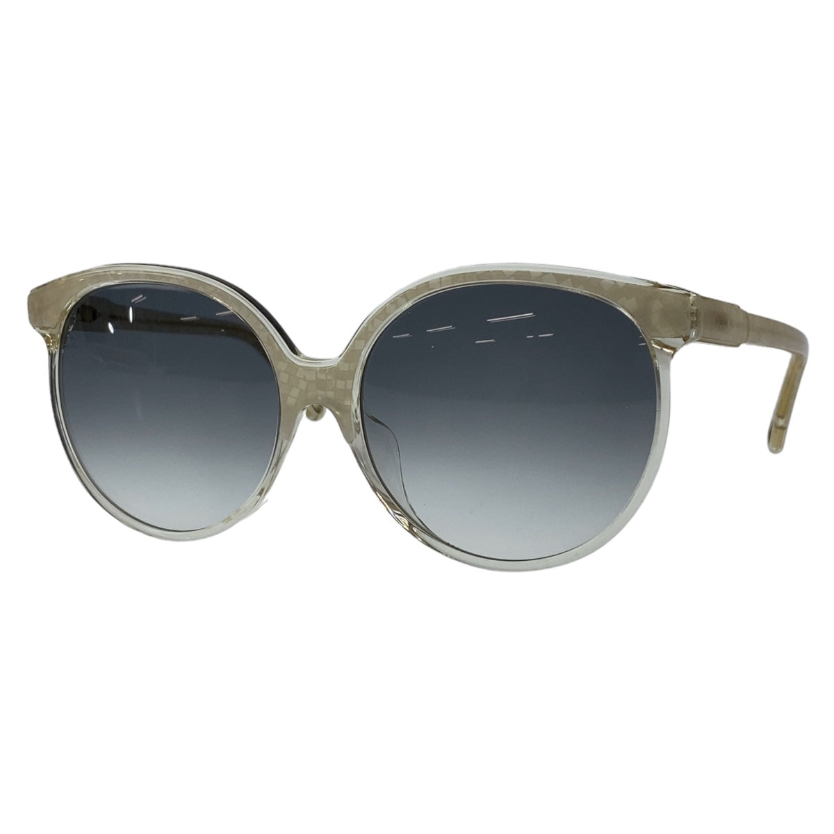 25875
Chloe クロエ ベージュ ゴールド金具 プラスチック CE735SA 109 60□17 145 サングラス グラデーションレンズ ウェリントン レディース A13