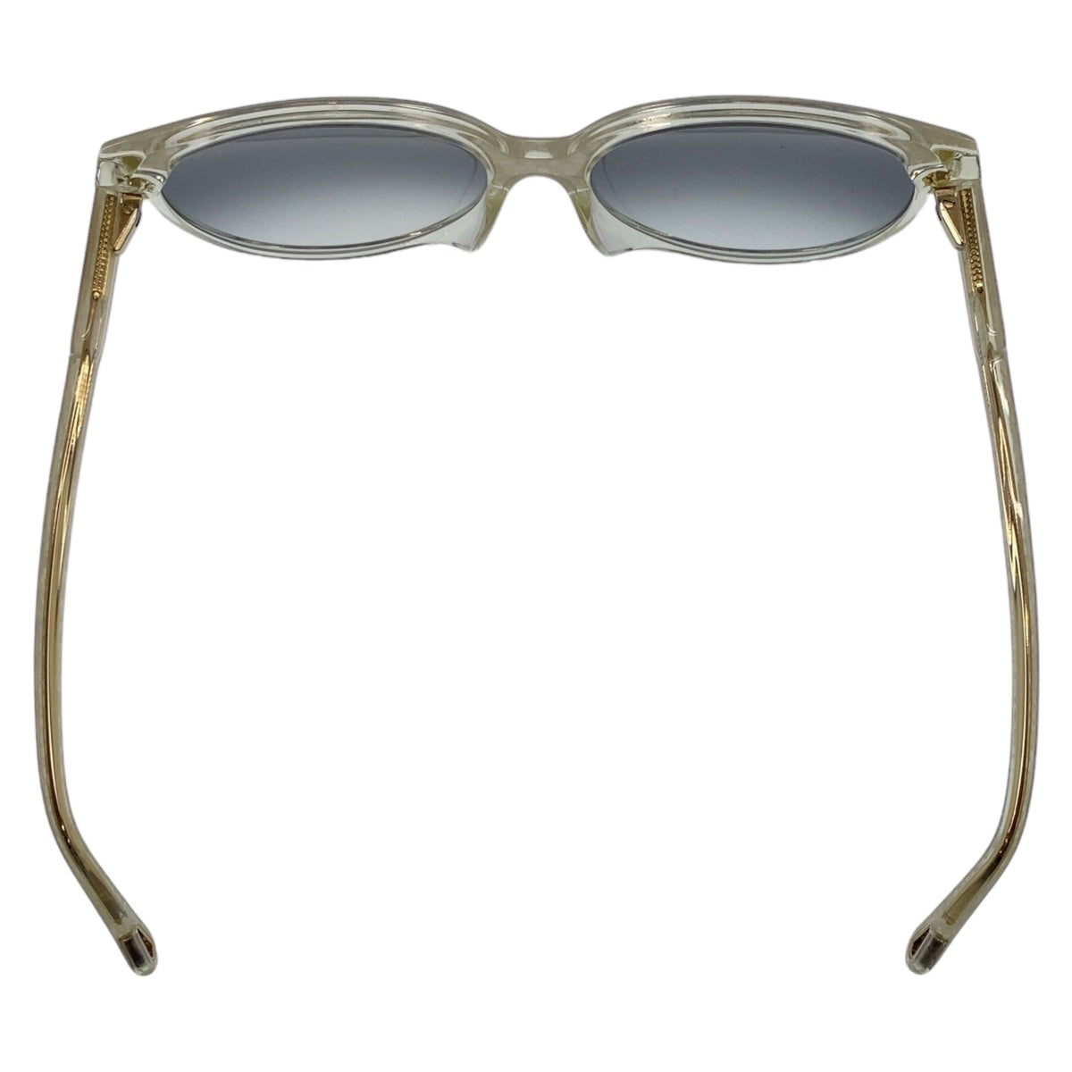 25875
Chloe クロエ ベージュ ゴールド金具 プラスチック CE735SA 109 60□17 145 サングラス グラデーションレンズ ウェリントン レディース A13