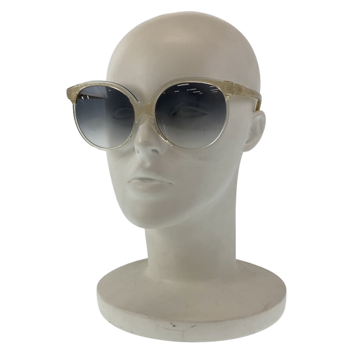 25875
Chloe クロエ ベージュ ゴールド金具 プラスチック CE735SA 109 60□17 145 サングラス グラデーションレンズ ウェリントン レディース A13