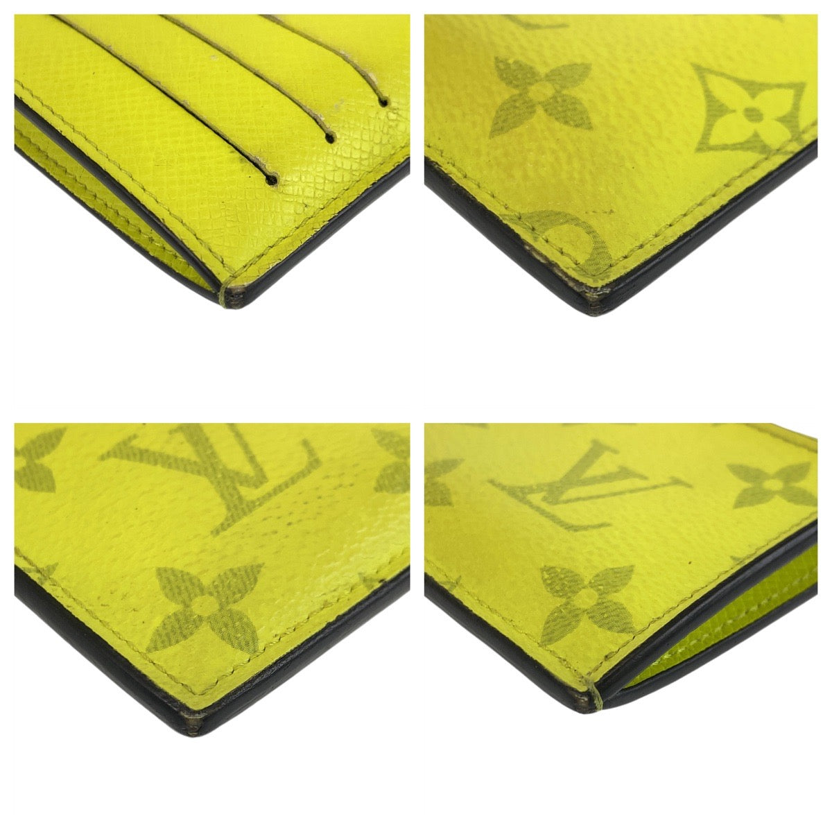 25876
LOUIS VUITTON ルイヴィトン タイガラマ コインカードホルダー ジョーヌ イエロー シルバー金具 PVC M30320 コインケース フラグメントケース メンズ AB28