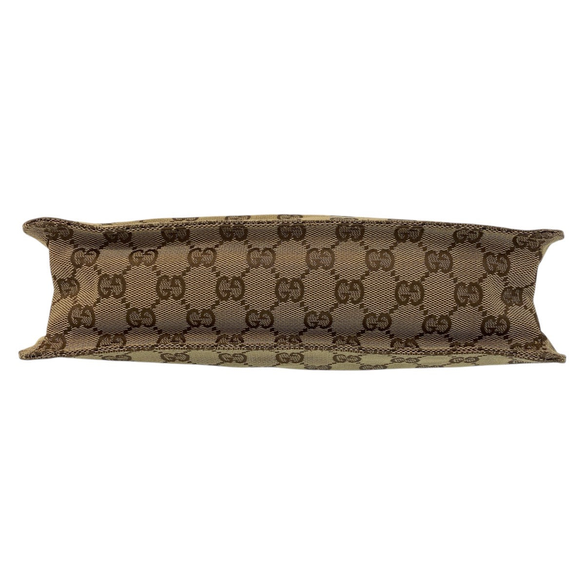 25881
GUCCI グッチ ベージュ ブラウン GGキャンバス / レザー 120841 ショルダーバッグ ポシェット レディース AB28