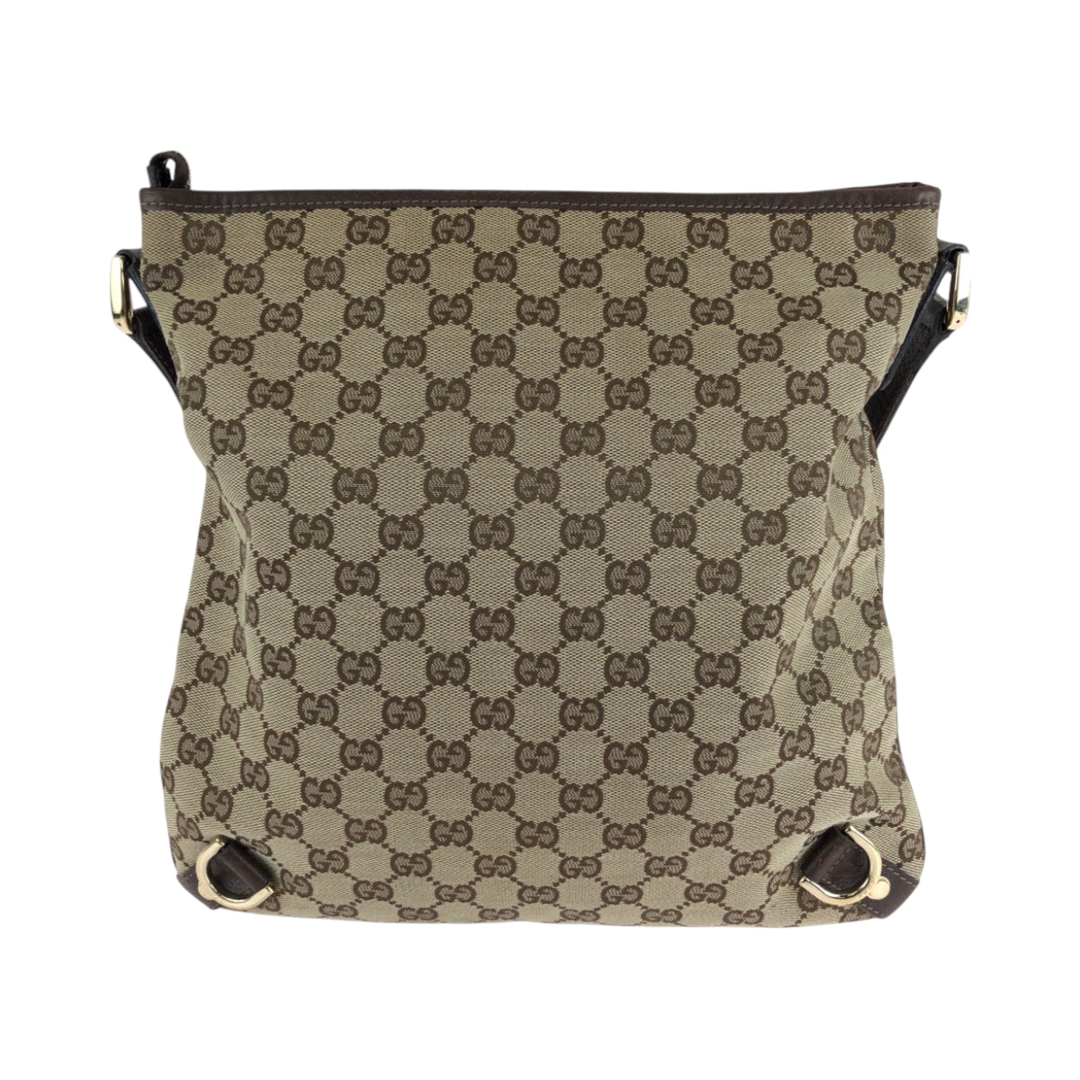 25886
GUCCI グッチ アビー ブラウン ゴールド金具 GGキャンバス 131326 ショルダーバッグ ポシェット レディース ABP39