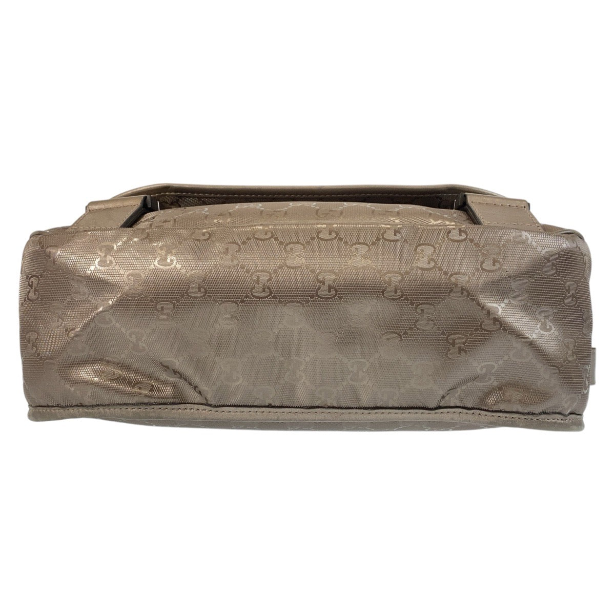 25890
GUCCI グッチ GGインプリメ メタリックブラウン シルバー金具 PVC 201732 ショルダーバッグ メッセンジャーバッグ レディース ABP43