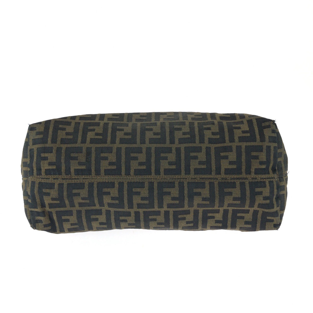 25906
FENDI フェンディ ズッカ ブラウン ダークブラウン キャンバス / レザー トートバッグ ショルダーバッグ レディース AB38
