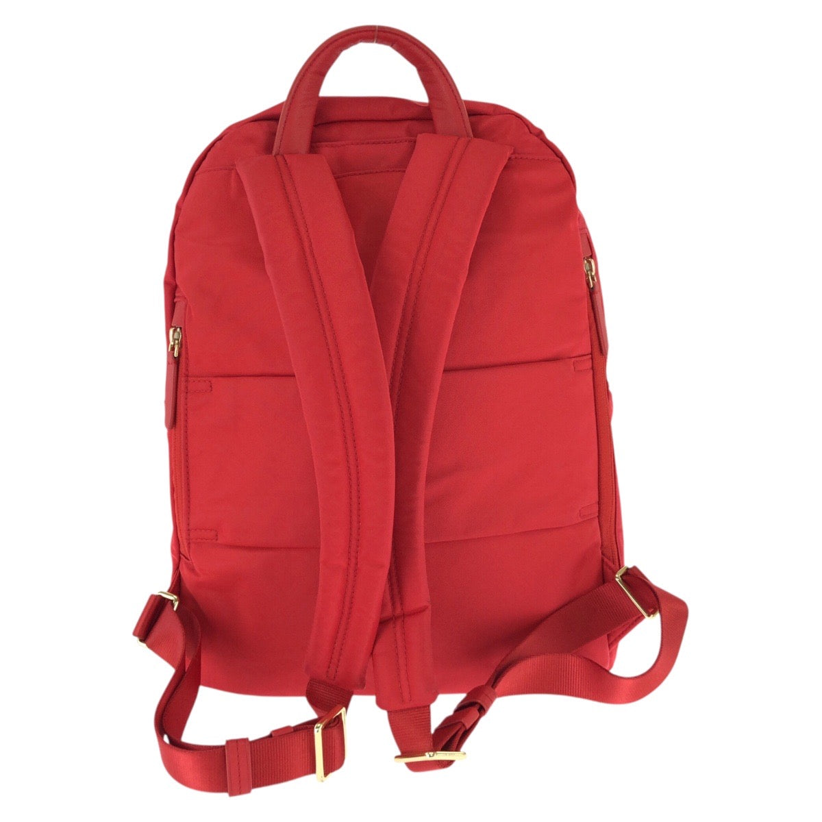 25934
TUMI トゥミ ヴォヤジュール ハーゲン レッド ゴールド金具 ナイロン / レザー 109965 リュックサック バックパック レディース ABP16