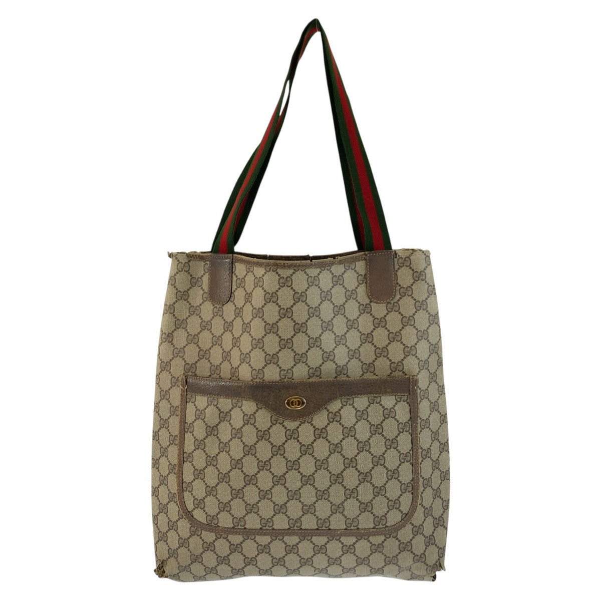 25935
GUCCI グッチ ヴィンテージ シェリーライン ベージュ GGスプリームキャンバス 3902 003 トートバッグ ショルダーバッグ レディース B16