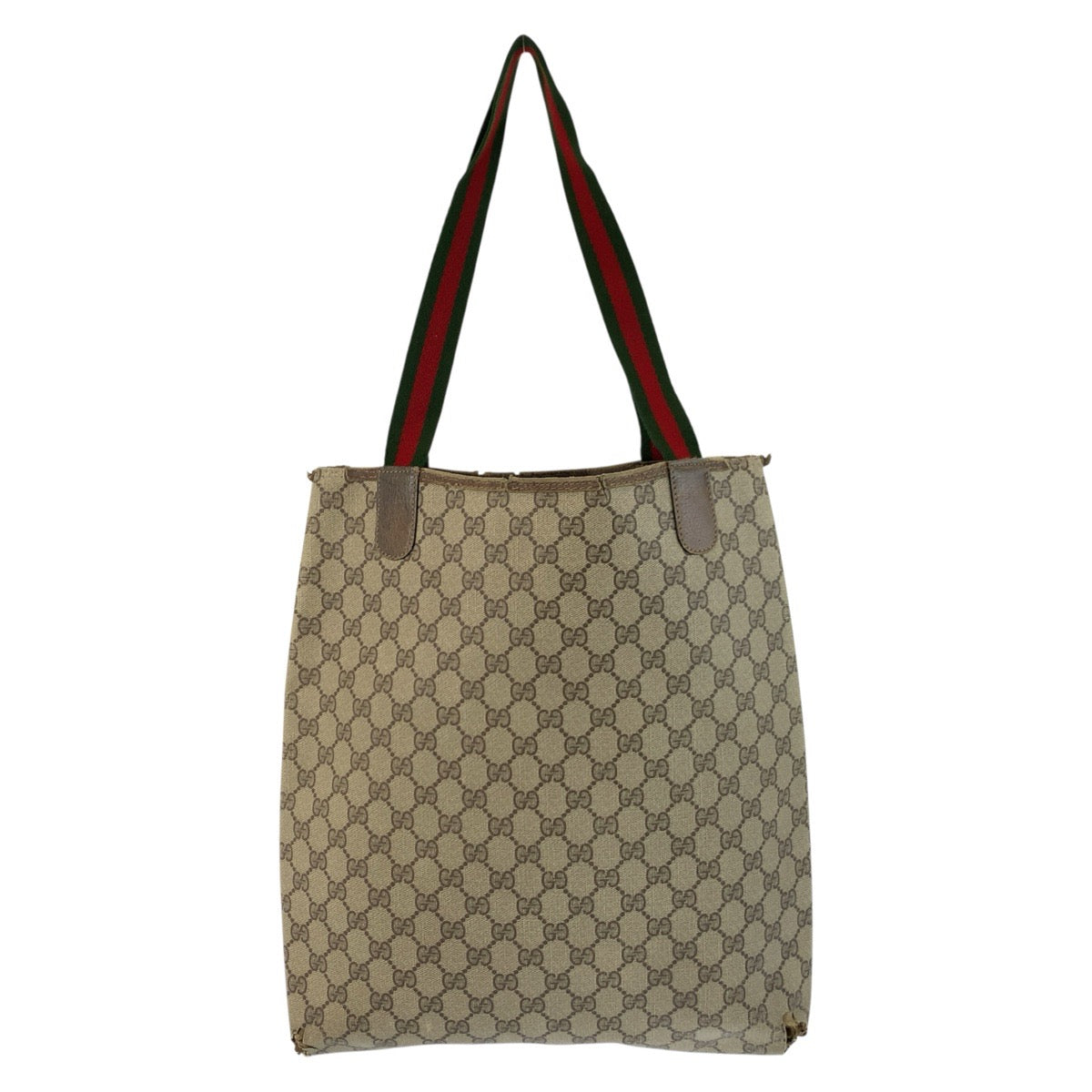 25935
GUCCI グッチ ヴィンテージ シェリーライン ベージュ GGスプリームキャンバス 3902 003 トートバッグ ショルダーバッグ レディース B16