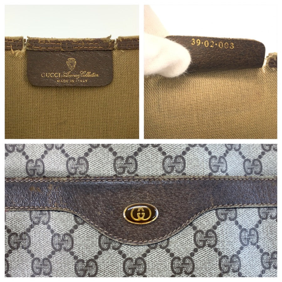 25935
GUCCI グッチ ヴィンテージ シェリーライン ベージュ GGスプリームキャンバス 3902 003 トートバッグ ショルダーバッグ レディース B16