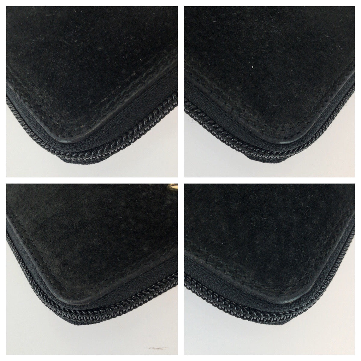 25937
GUCCI グッチ ヴィンテージ バンブー ２way ブラック 黒 ゴールド金具 スウェード / レザー 長財布 ショルダーウォレット レディース AB35