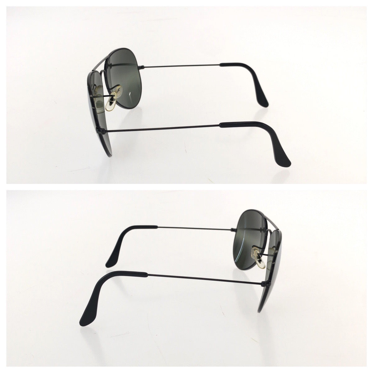 25945
Ray-Ban レイバン ボシュロム アビエーター シルバー ブラック メタル B&L サングラス 男女兼用 ティアドロップ レディース AB21
