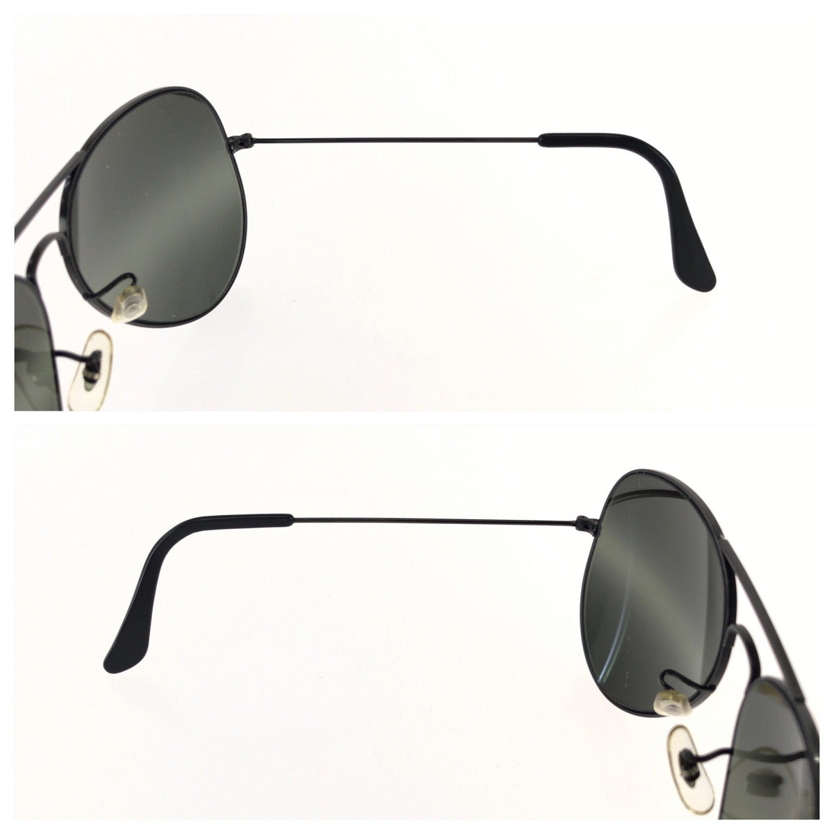 25945
Ray-Ban レイバン ボシュロム アビエーター シルバー ブラック メタル B&L サングラス 男女兼用 ティアドロップ レディース AB21