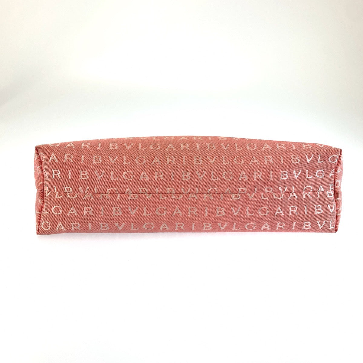 25947
BVLGARI ブルガリ ロゴマニア ピンク クリーム シルバー金具 キャンバス / レザー ショルダーバッグ ハンドバッグ レディース ABP28