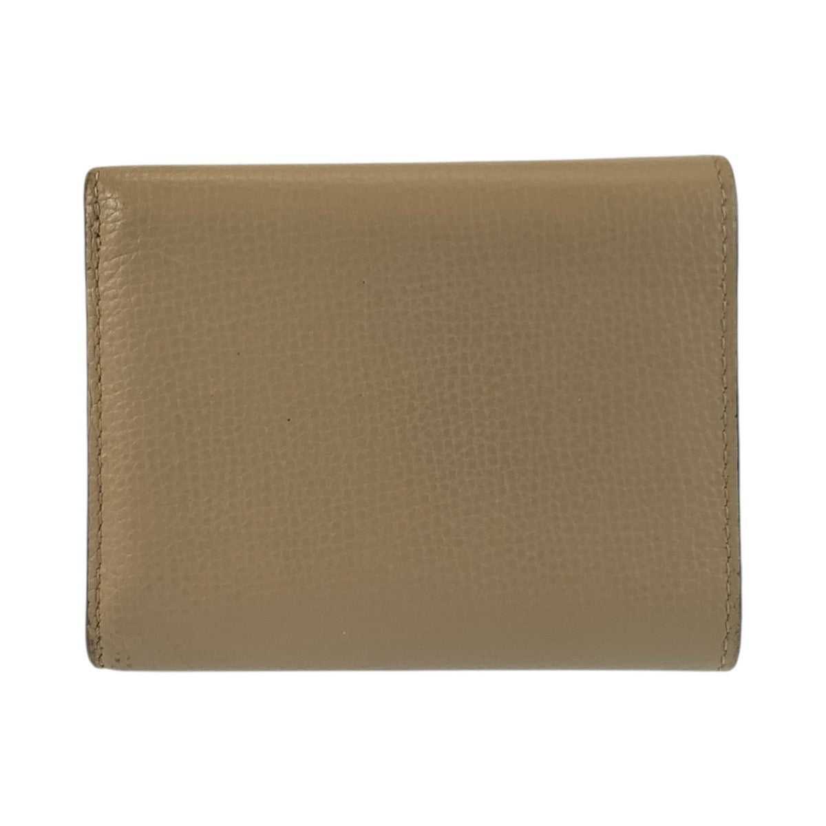 25949
LOEWE ロエベ アナグラム ベージュ シルバー金具 レザー 折財布 トライフォールドウォレット レディース ABP21