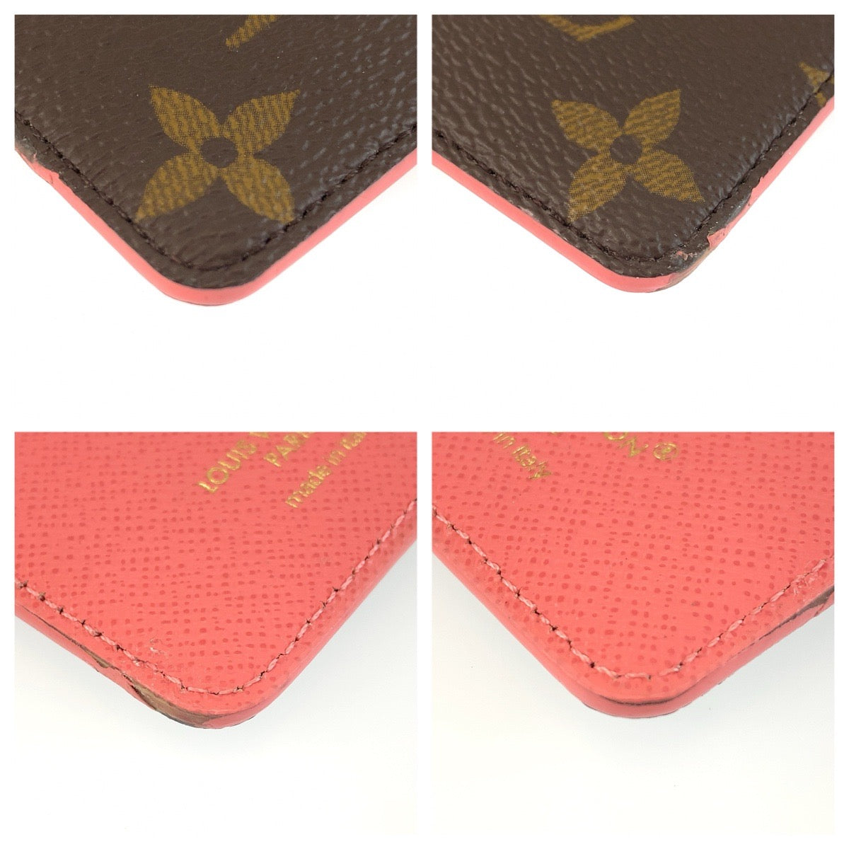 25952
LOUIS VUITTON ルイヴィトン モノグラム ポルト カルト マグネット ピンク ブラウン PVC M25660 カードケース MagSafe対応 レディース AB30