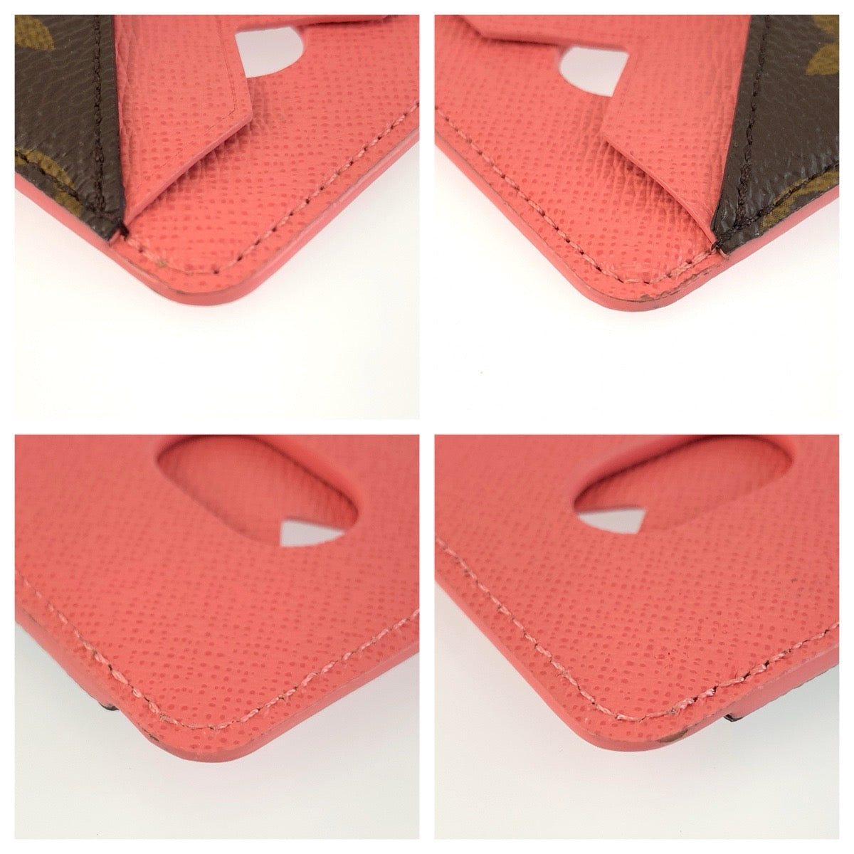 25952
LOUIS VUITTON ルイヴィトン モノグラム ポルト カルト マグネット ピンク ブラウン PVC M25660 カードケース MagSafe対応 レディース AB30