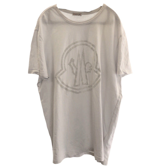 25955
MONCLER モンクレール アウトライン MAGLIA T-SHIRT サイズXXL ホワイト コットン F20918C74810 8390T 半袖Ｔシャツ カットソー メンズ AB160