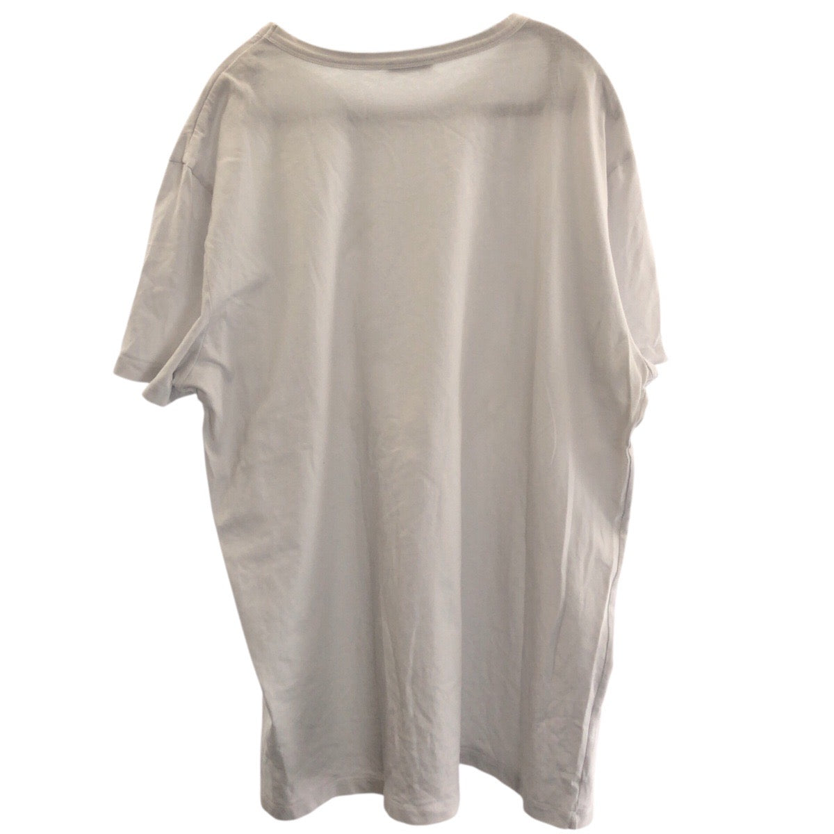 25955
MONCLER モンクレール アウトライン MAGLIA T-SHIRT サイズXXL ホワイト コットン F20918C74810 8390T 半袖Ｔシャツ カットソー メンズ AB160