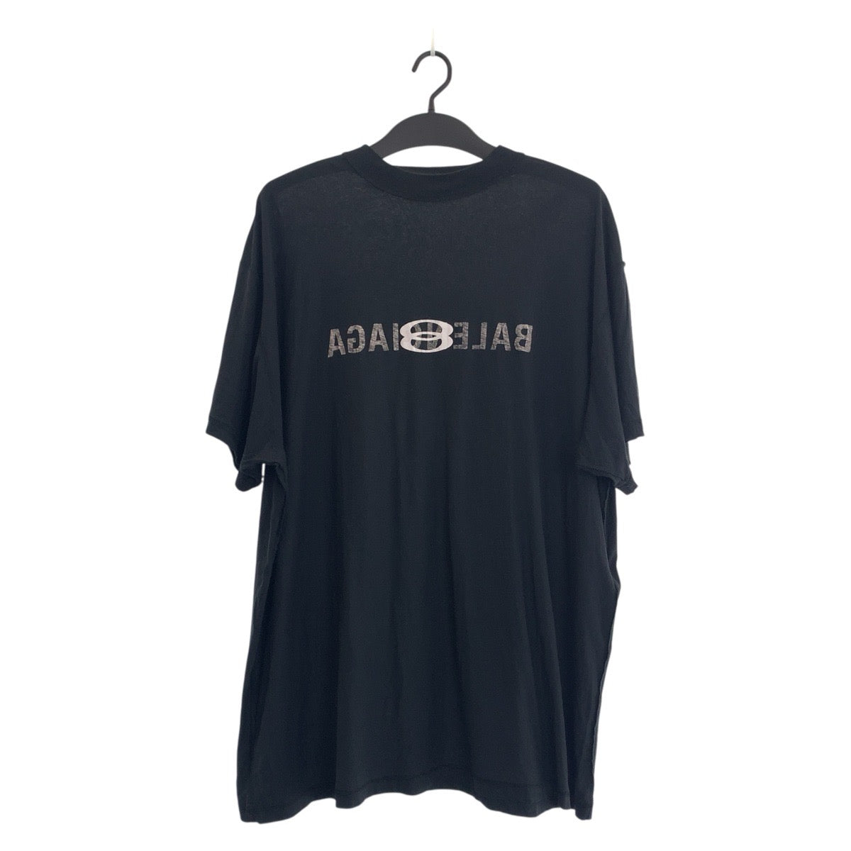 25958
BALENCIAGA バレンシアガ サイズ3 ブラック 黒 コットン 半袖Ｔシャツ メンズ B600
