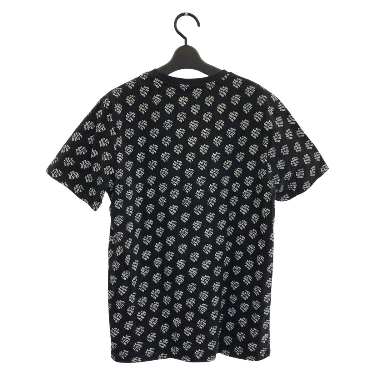25959
ANTI SOCIAL SOCIAL CLUB アンチソーシャルソーシャルクラブ サイズL ブラック 黒 コットン 半袖Tシャツ クルーネック メンズ AB60