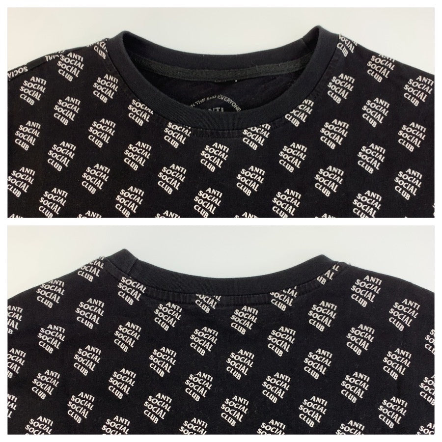 25959
ANTI SOCIAL SOCIAL CLUB アンチソーシャルソーシャルクラブ サイズL ブラック 黒 コットン 半袖Tシャツ クルーネック メンズ AB60