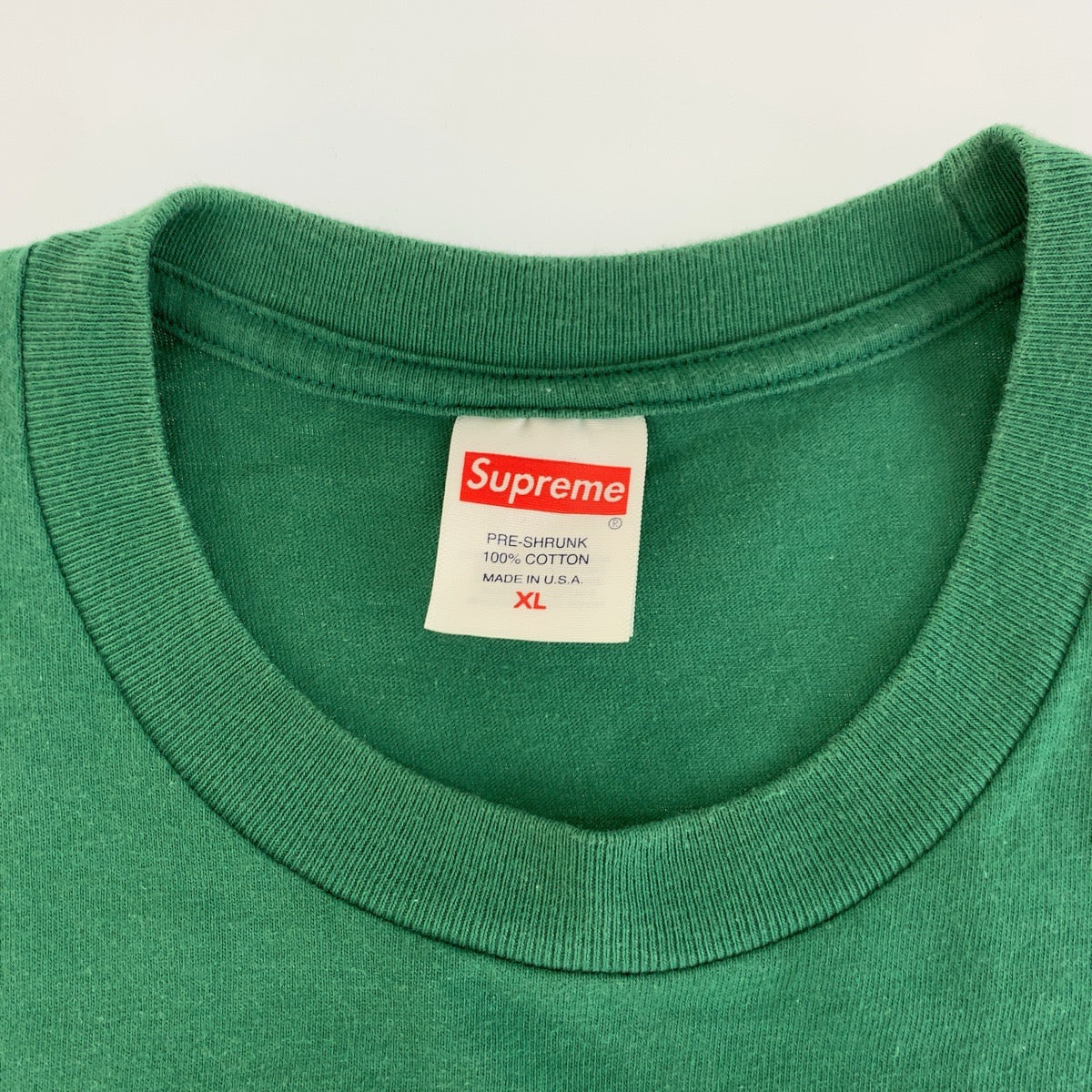 25961
Supreme シュプリーム Welcome To Hell サイズXL グリーン コットン 半袖Ｔシャツ クルーネック メンズ AB60