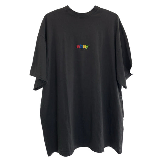 25962
BALENCIAGA バレンシアガ ebay サイズ5 ブラック 黒 コットン / ポリウレタン 半袖Tシャツ クルーネック メンズ ABP500