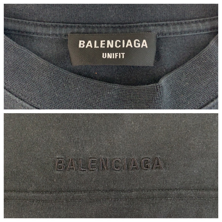 25963
BALENCIAGA バレンシアガ シンプソンズ サイズL ブラック 黒 コットン 半袖Tシャツ クルーネック メンズ ABP420