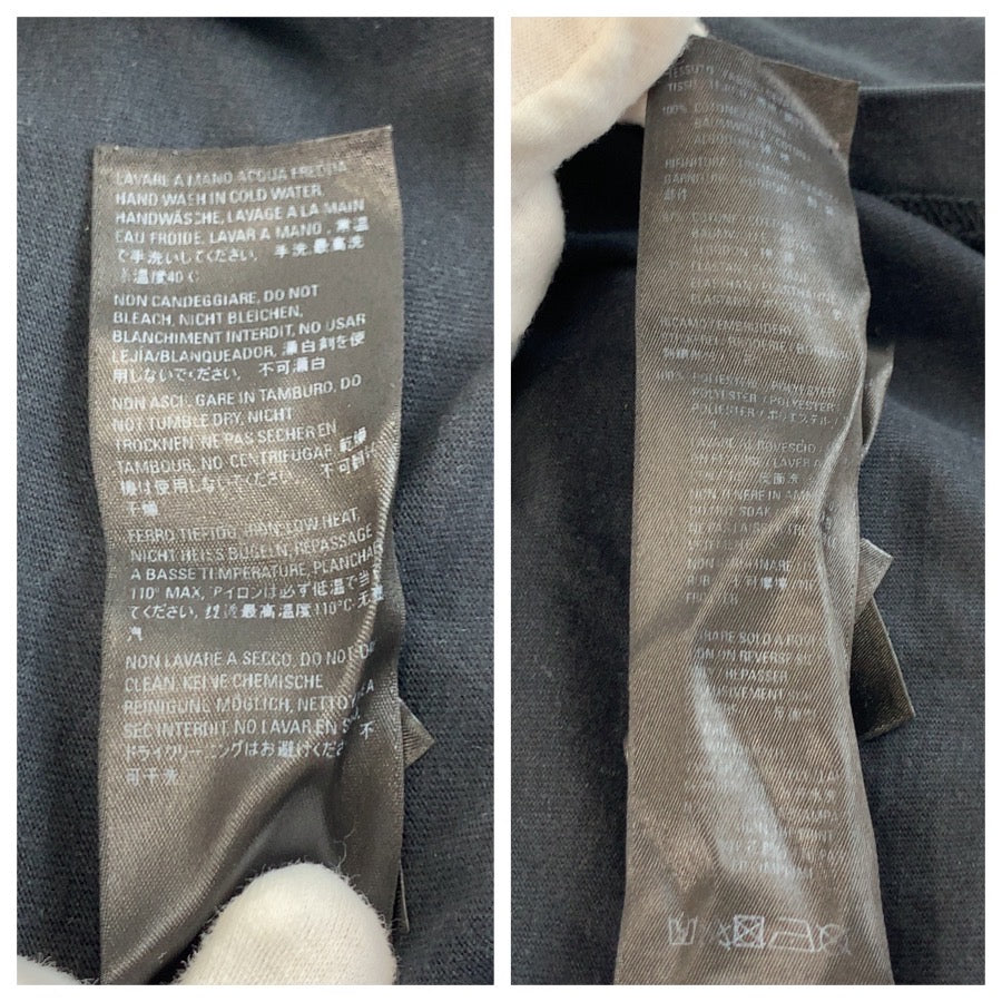 25963
BALENCIAGA バレンシアガ シンプソンズ サイズL ブラック 黒 コットン 半袖Tシャツ クルーネック メンズ ABP420