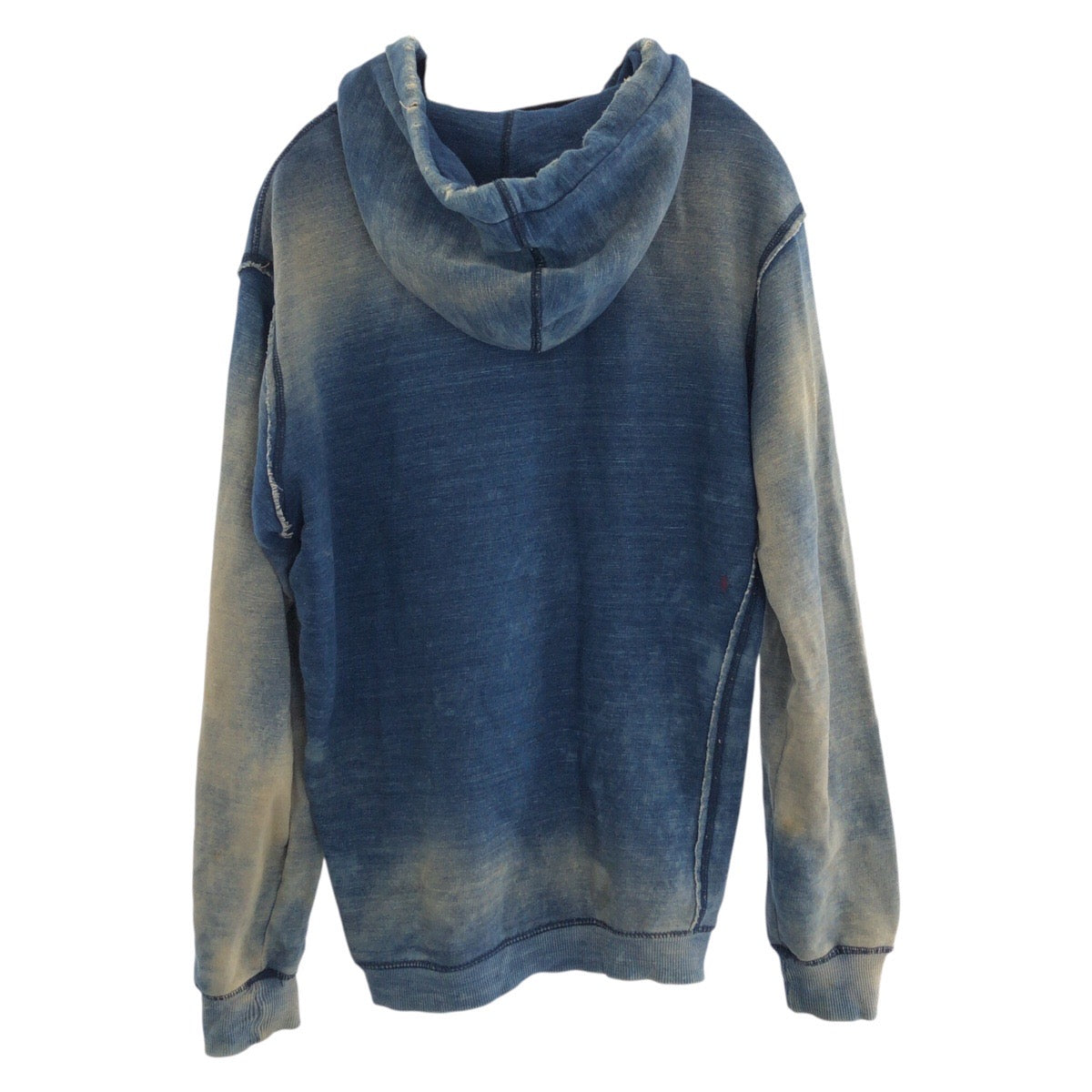 25968
DIESEL ディーゼル TRIUMPHANT HAPPINESS DEALER サイズM ブルー デニム コットン / スパンコール パーカー ジップアップパーカー メンズ ABP150
