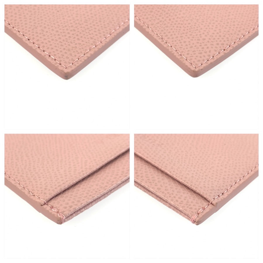 25972
Furla フルラ ピンク レザー カードケース パスケース 名刺入れ レディース A1