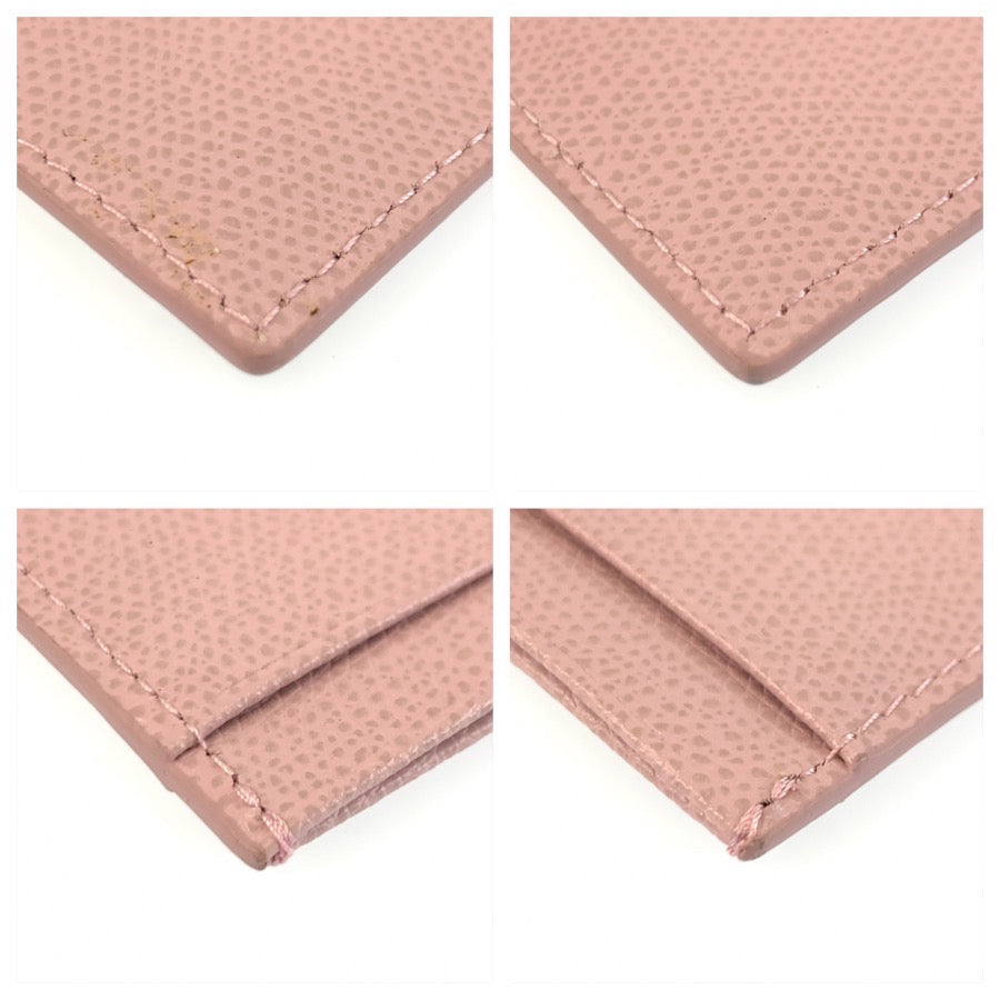 25972
Furla フルラ ピンク レザー カードケース パスケース 名刺入れ レディース A1
